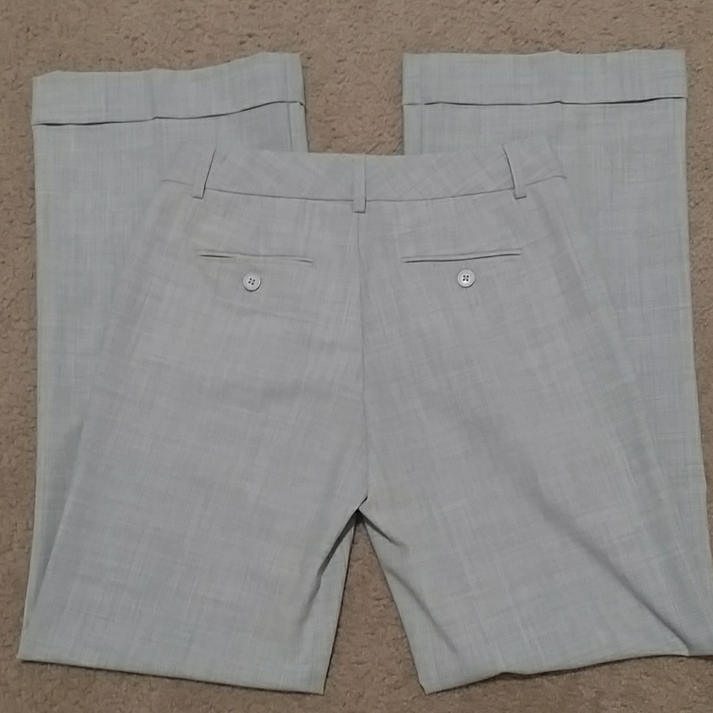 Express Wide Leg Cuffed Dress Pants
